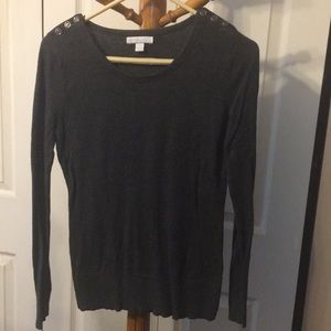 Loft grey sweater
